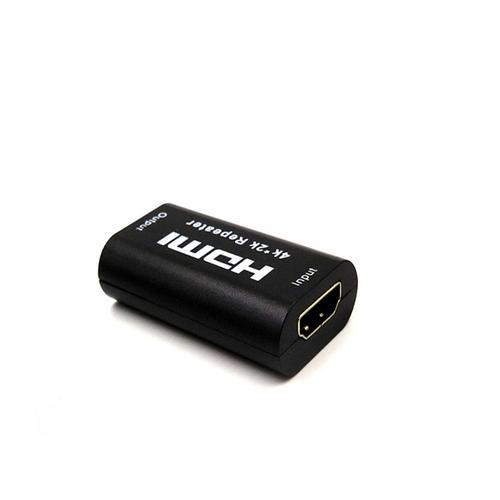 源头厂家hdmi中续器60m hdmi40米信号放大器 hdmi母对母支持4k*2k